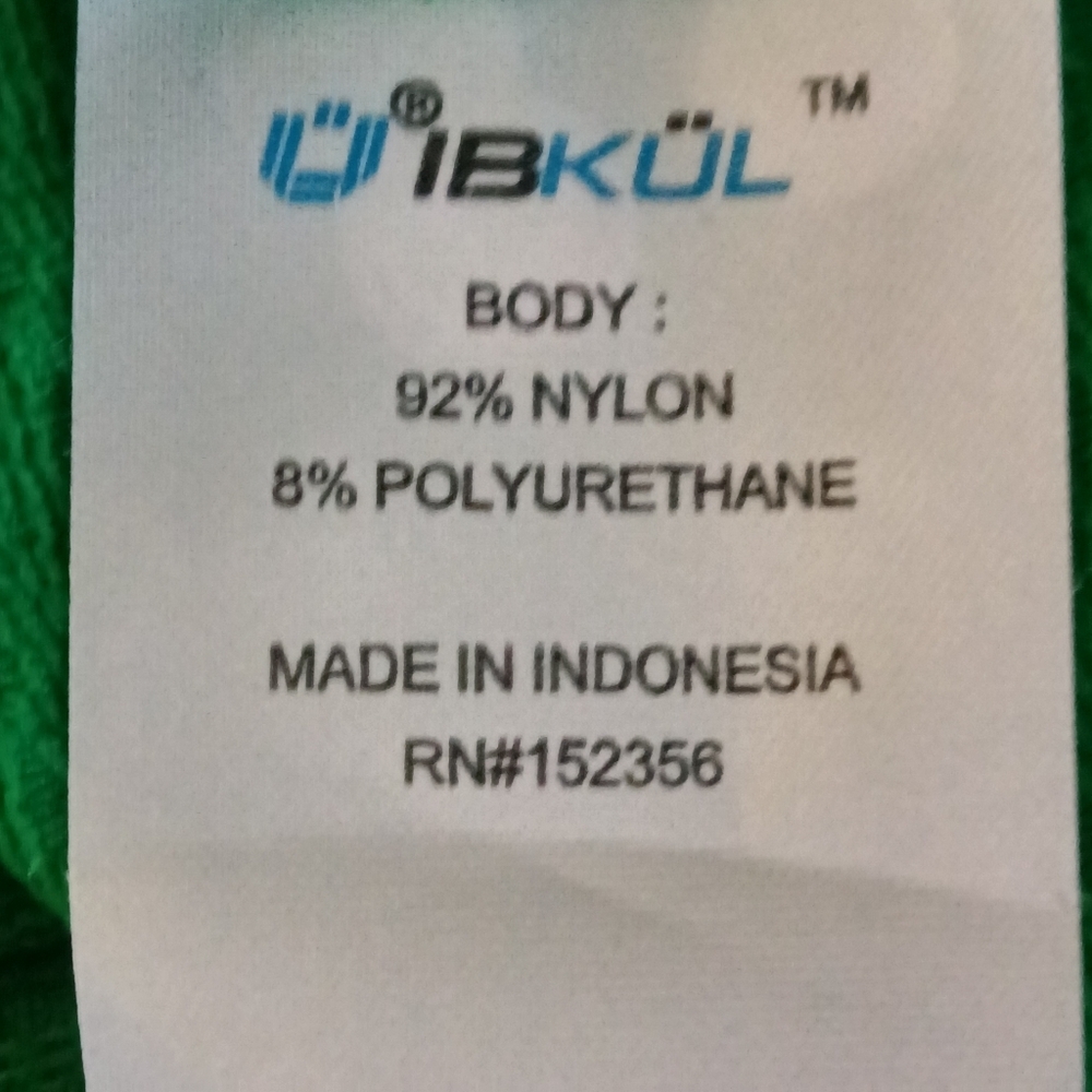 IBKUL Isleworth Ladies Polo Zip Mock Neck Green XS NWT - Picture 10 of 11